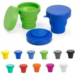 Copo Silicone Retrátil